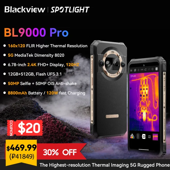 Blackview BL9000 Pro 12/512Gb Black